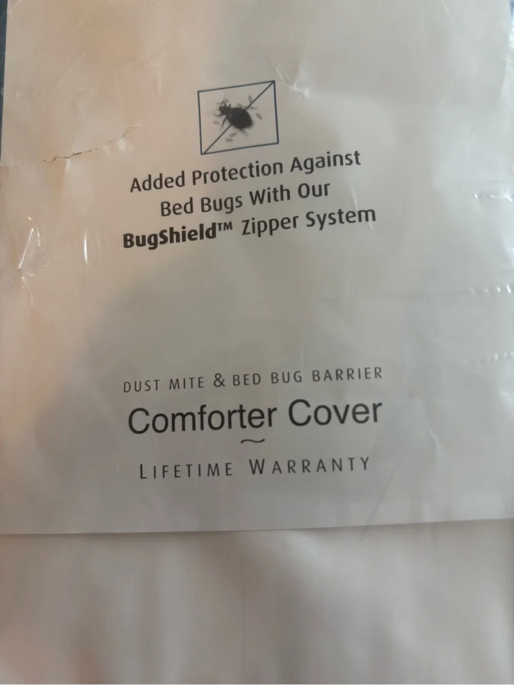 AllerSoft All-Cotton Duvet Cover in White - Comfortable Allergy Protection